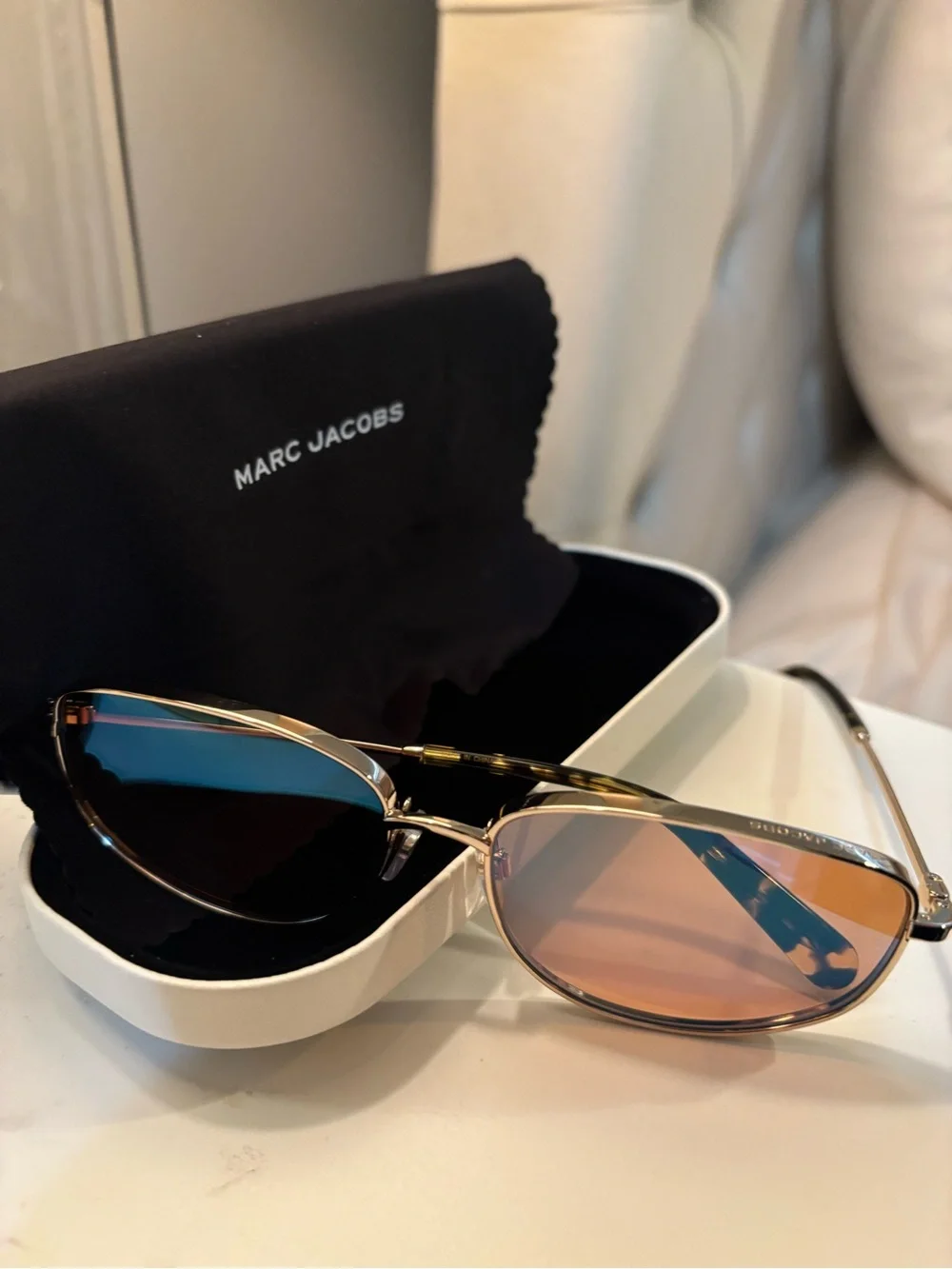 Marc Jacobs Oval Sunglasses
